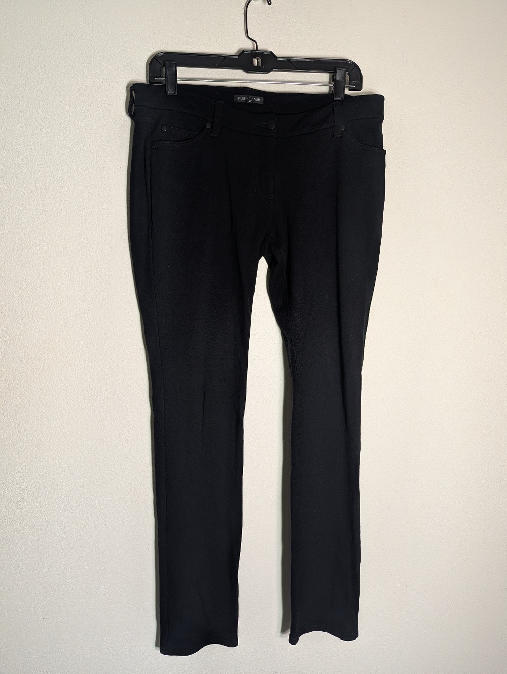 Eileen Fisher Womens Pants 5 Pocket Straight Leg Trousers Quiet Luxury Work sz 8